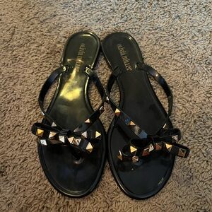 Studded Jelly sandals